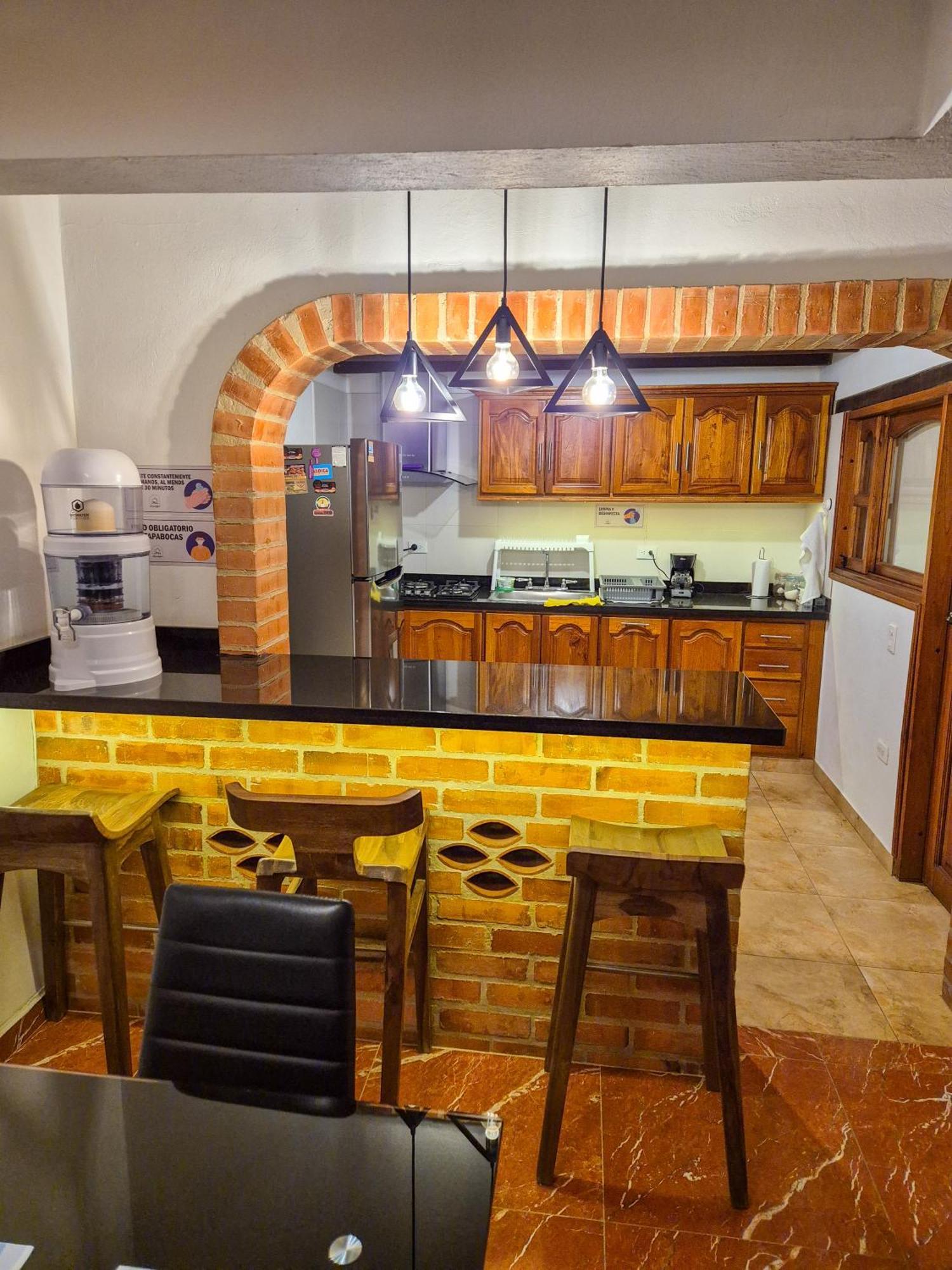Apartahotel Saquenzipa Villa de Leyva Buitenkant foto