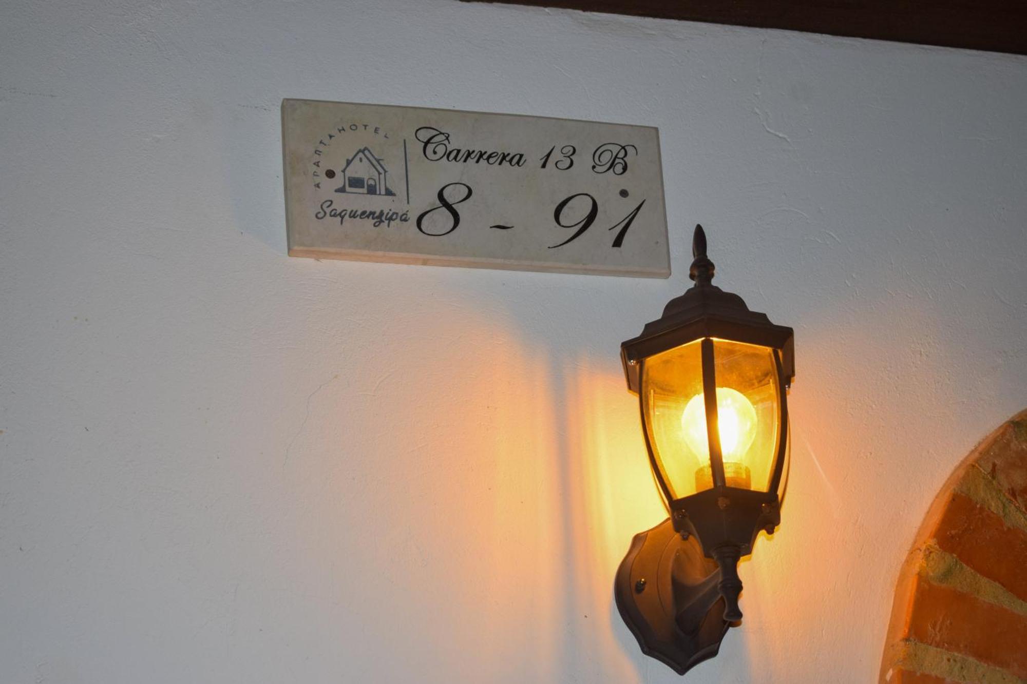 Apartahotel Saquenzipa Villa de Leyva Buitenkant foto